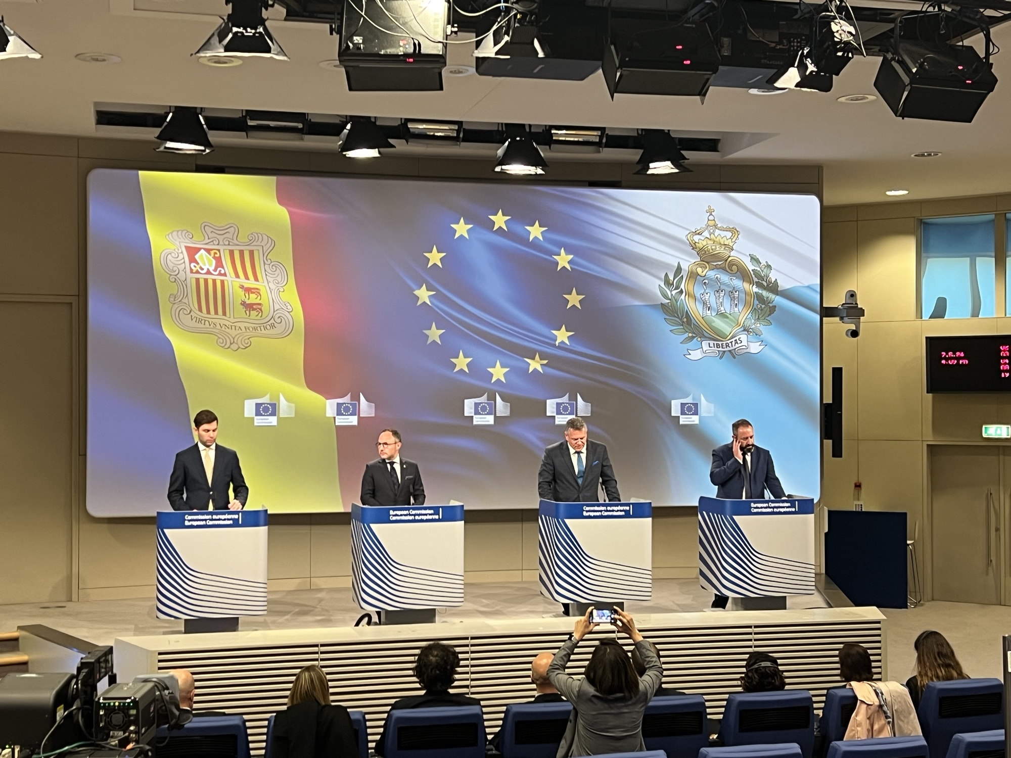 EU rapprochement with Andorra and San Marino